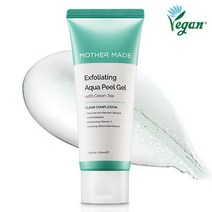 마더메이드 저자극 마일드 얼굴각질제거 비건 녹차 필링 젤 얼굴스크럽, 1개, 100ml