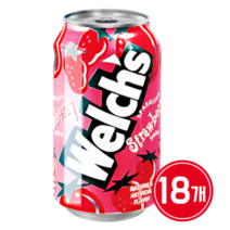 농심 웰치스 스트로베리 355ml 24캔, 스트로베리맛