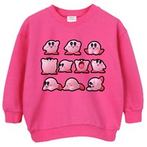 [나노핏 키즈]특양면 봄기모 핑크 귀여운 커비