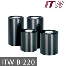 왁스리본 롤라벨먹지 바코드 열전사리본 ITW B220 40mm, 단품