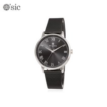 [OST 본사정품] 홀와치 블랙 원형 남성용 메쉬시계 OTM120612TSB