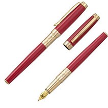 IWI 만년필 극세 자 사파리 LACL 후토오아게하 IWI-9S531-12G 자개 칠기 (레드), 항공편(발송 후 약 14 일 도착)