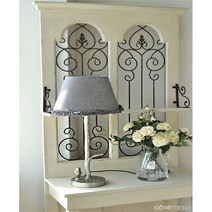 꼬떼따블 BT-01-NL 버드 실버 테이블 스탠드 갓미포함, (BT-01-NL)