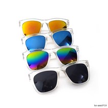 [CL]러브옥스 UV400 투명미러 선글라스