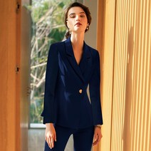 정장패션 2022 년 봄가을 스타일리쉬 슬림핏 셋업 여성 회사원 OL 오피스룩 카고 4855474427