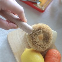 야자 브러쉬 팜트리 주방 야채 새척솔 키친 수세미, L사이즈, 1개