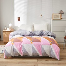 Bonenjoy 1pc 이불 커버 퀸 사이즈 퍼플 컬러 플라워 프린트 220x240cm funda nordica cama 150 킹 침대, 2 pillowcase48x74cm, 25 weiyena