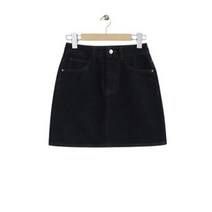 데님 미니 스커트 (1color)_ RMWJD23G11