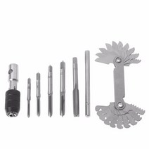 130407 7 탭 렌치 다이 메트릭 34568 핸들 차고 핸드 툴 키트 도구 세트