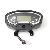 전기자전거부품 Lcd 디스플레이 표시기 속도계 배터리 상태 회전 조명 48v60v 세발 자전거 액세서리, 01 as picture show, 한개옵션1