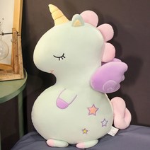 유니콘인형 유니콘쿠션 인형쿠션, 그린