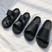 4타입 폭신 레더 슬리퍼