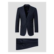 갤럭시 갤럭시 정장 세트 네이비 마이크로 체크 Normal Fit (GA2201UA1R) (PS00122783R)