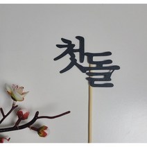 리틀초이스 첫돌 토퍼 백일 셀프 백일상 케이크 이름토퍼 두돌 환갑 픽