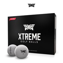 PXG 2023년 XTREME 프리미엄 골프공 3피스 12구, 단품