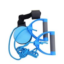 손목 마사지기 마사지 노인 뇌졸중 편마비 상지 재활 훈련 장비 풀리 링 어깨 관절 운동 홈 피트니스, Blue