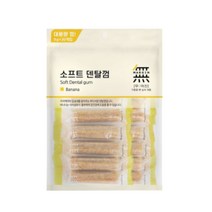 무마진 강아지 소프트 덴탈껌 대용량 30P 60P, 바나나, 60개