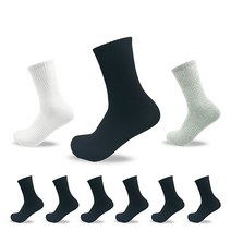 에멜강스 고급 남자 여자 장목 스포츠 양말 10켤레 테니스 러닝 런닝 족구 풋살 헬스 운동 레깅스 무지 학생 면, 06 여성 블랙 10켤레, S03 장목