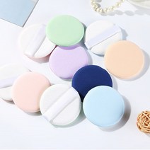dade_7801510 에어 퍼프쿠션 x20개 7mmx5.5cm 원형쿠션퍼프, 20개, 베이지