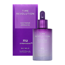 미샤 타임 레볼루션 나이트 리페어 앰플 5X 50ml 부족한 수면으로 지친 피부 케어! 5세대 앰플, 1개