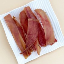 아침애 무방부제 반려동물 수제간식, 돼지귀 슬라이스70g, 1개