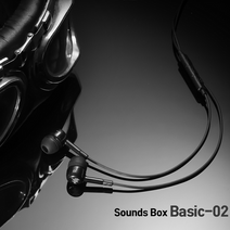 사운즈박스 마이크 유선 핸드폰 볼륨조절 이어폰 1+1 Basic-02, 블랙1+1