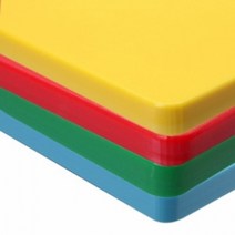 코멕스 플라스틱 업소용 내열 위생도마 모음, 레드 (1개입)