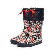 보온 AIGLE 쑥이 높다 겨울 가을 타입 GIBOULEEPRINT 야외 스타일리쉬 가모 레인부츠 4920936200