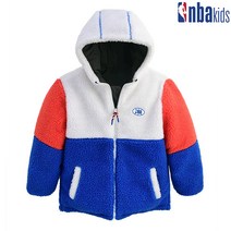 NBA KIDS 믿고 사는 브랜드 겨울 공용 NBA BUBBLE-POP 플리스 덕다운(RDS) 점퍼 K214DW110P_DB