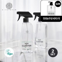 [아이너바움] 비건인증 토이클리너 480ml 2개세트, 단일속성