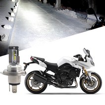 야마하 페이져 오토바이 LED 전조등 12V H4헤드램프 2면 헤드라이트 바이크, BLT 12v H4 오토바이LED 2면