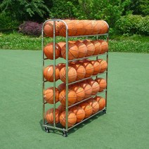 볼캐리어 축구공 농구공 철제 수납함 체육관 정리함, 양면 3단 5호 36개