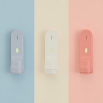 한국소방자재 디자인 휴대용비상조명등, 베이비핑크, 1개