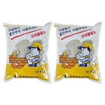 철물팩토리 몰탈 시멘트 4kg 2개 공사 시멘트 급결 균열 보수공사 빨리굳는 모르타르, 몰탈시멘트 4kg 2개