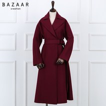 바자르 BAZAAR 2016 F/W 겨을 신상품 63712 허리 리본 버클 롱코트