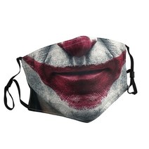 Superheroes Joker-6 성인용 인쇄 마스크 방진 빨 조절 가능