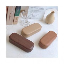 안경집 케이스 나무 통 우드