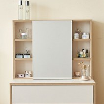 [솔직한가격] C3697 화장대 수납 거울장 800 1color가구전문점 빠른대응, 크림화이트