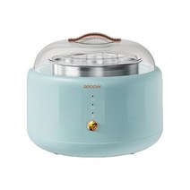 1.0L 요구르트 기계 제조 업체 가정용 완전 자동 스테인레스 스틸 작은 주방 도구 내부, 02 하늘색_02 EU