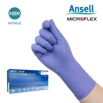 (안셀)마이크로플렉스 Supreno Plus수프레노플러스(93-753) 12인치 일회용 니트릴장갑, 93-753(SP)-M, 1개