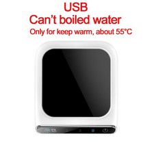 200w 컵 히터 커피 머그 워머 100°c 뜨거운 차 메이커 5gear 따뜻한 코스터 가열 패드 전기 플레이트 미니 유도 밥솥 220v, 보온을 위한 USB