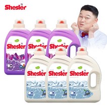[아토세이프] 강호동의 쉬슬러 액상 세제 3.05L 로즈마리 3개 +센스티브 3개, 상세 설명 참조