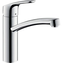 독일 hansgrohe 한스그로헤 주방수전 주방 수도꼭지 Focus 주방 수전, 바지상자포함출구높이240mm크롬, 1개