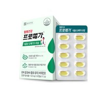 프로메가 식물성 오메가3 듀얼 620mg 60캡슐 x 5개, 단품, 단품