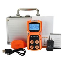 가스 농도 측정기 G 인 1 다중.감지기.계측기 O2 H2S CO LEL 황화수소 일산화탄소 가연성.누출 감지기, 한개옵션0