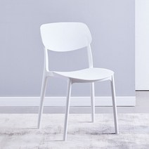 카페 인테리어 철제 플라스틱 투명 포인트 벨벳 라탄 의자, 화이트