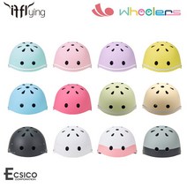 휠러스 스케이트보드 헬멧90 벤틸레이션시스템 고정버클 사이즈조절, 스케이트보드HM90-베이지S