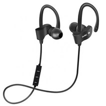 블루투스이어폰 무선 4.1 블루투스 이어폰 Earloop 버드 헤드셋 스포츠 모든 스마트 폰용 마이크 핸즈프리, [01] Black