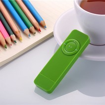 제이즈 미니 MP3 USB 음악 플레이어 휴대용 스테레오 지원 마이크로 SD TF 카드 패션 스포츠 Mp3 학생 워크맨, [03] Green