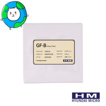현대마이크로 유리섬유필터 지름47mm GF-B [납기3~5일]